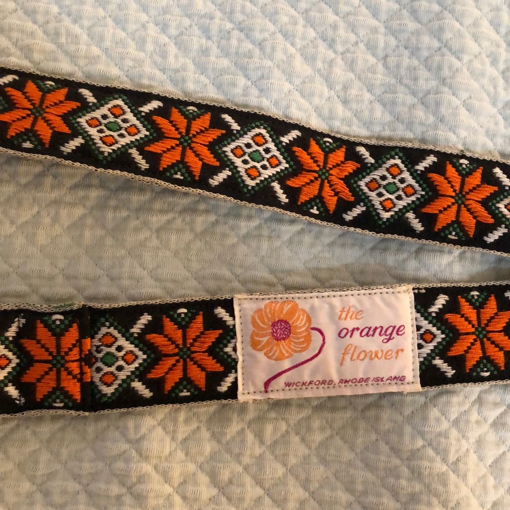 The Orange Flower Belt!